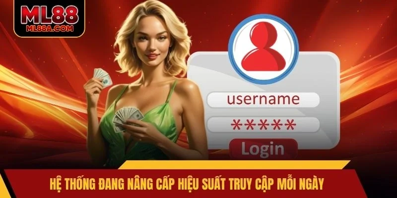 Hệ thống đang nâng cấp hiệu suất truy cập mỗi ngày